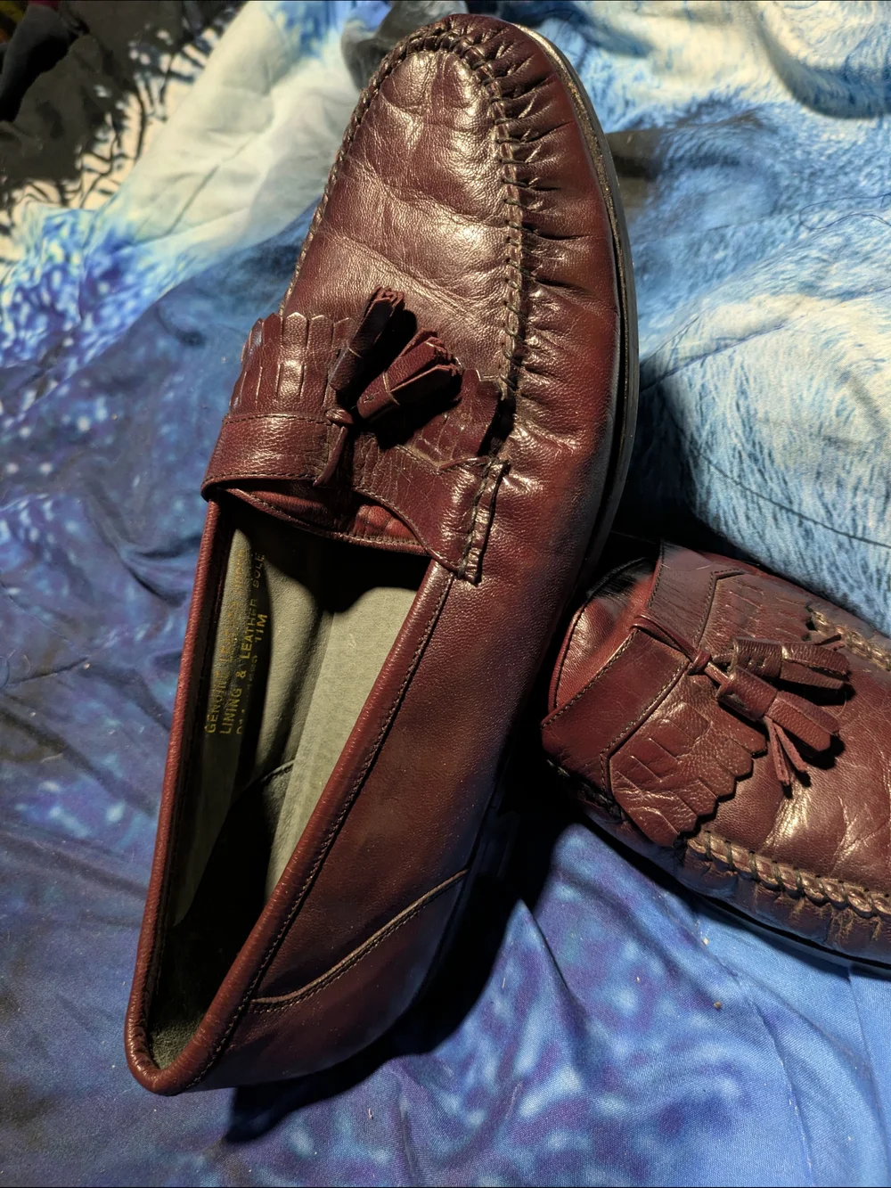 Vintage‎ Town & Craft Brown Leather Kiltie Tassel Loafers | Preppy Grandadcore